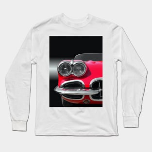 US car classic Roadster C1 Convertible 1958 Long Sleeve T-Shirt